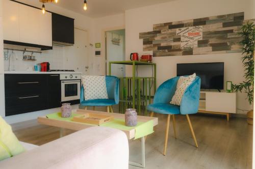 Η κουζίνα ή μικρή κουζίνα στο Terrazza Massimo