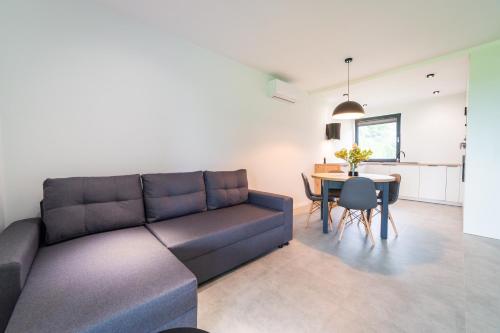 Ruang duduk di Apartamenty Literówka