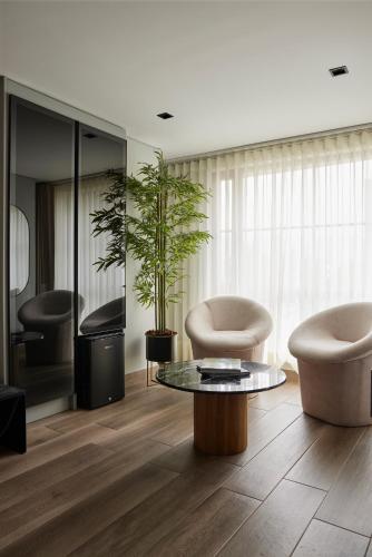 Posezení v ubytování Hotel Selis