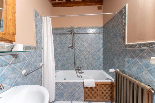 Koupelna v ubytování Hotel Rincón Castellano