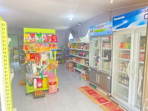 Supermarket nebo jiné obchody v  ubytování v soukromí nebo okolí