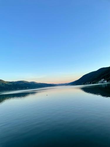 a view of a large body of water at Casa Anastasia in Dubova