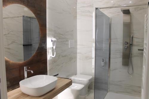 Ένα μπάνιο στο B&B MariLù