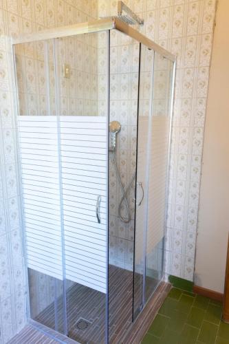 Koupelna v ubytování B&B LA VILLA