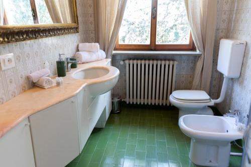 Koupelna v ubytování B&B LA VILLA