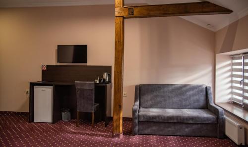 Posezení v ubytování T&S Apart-Hotel
