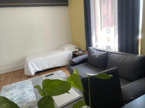 Χώρος καθιστικού στο Chambre privée proche centre et gare 3