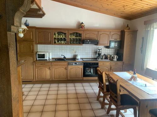 Dapur atau dapur kecil di Zur Clemens Hütte