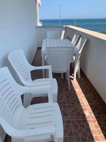 Ein allgemeiner Meerblick oder ein Meerblick von der Ferienwohnung aus