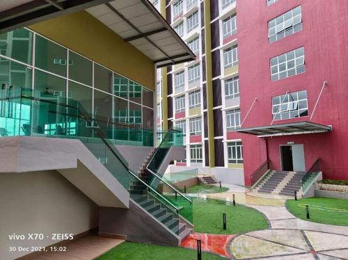 Bangunan di mana terletaknya apartmen