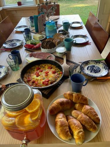 Comida en la casa vacacional o alrededores
