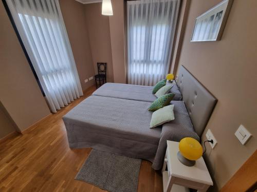 Ένα ή περισσότερα κρεβάτια σε δωμάτιο στο Piso Río Sella