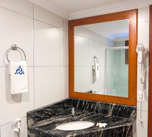 Koupelna v ubytování Mini Hotel Dunas