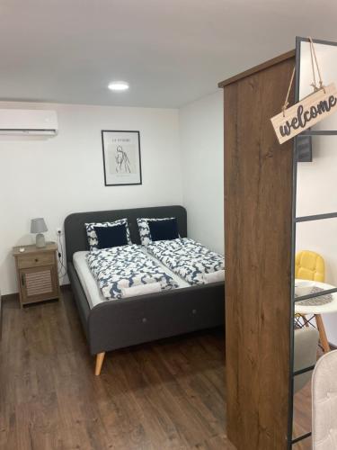 Katil atau katil-katil dalam bilik di Damade apartments