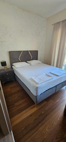 Säng eller sängar i ett rum på Apartment Przno LUX