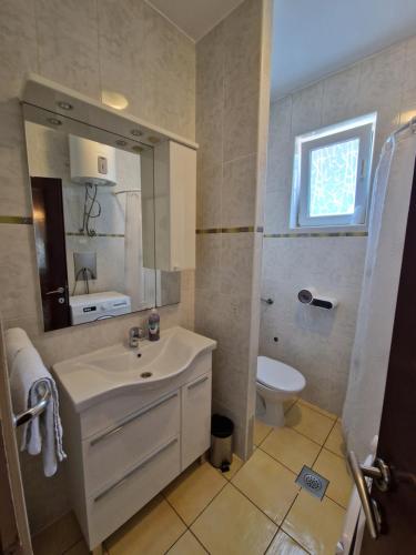 A bathroom at Mirjana apartment
