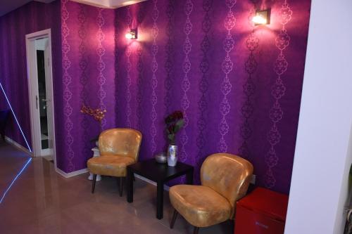 Posezení v ubytování Sjaj Suites & Rooms