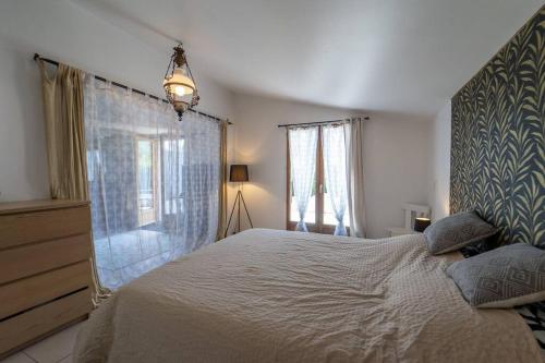 Postel nebo postele na pokoji v ubytování Appartement
