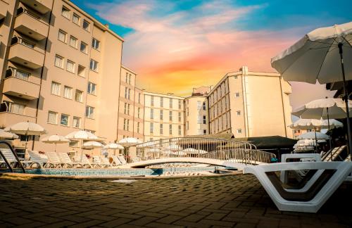 Bangunan di mana terletaknya hotel