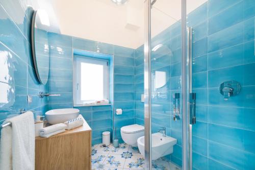 Ванная комната в Suite Partenopea Mare