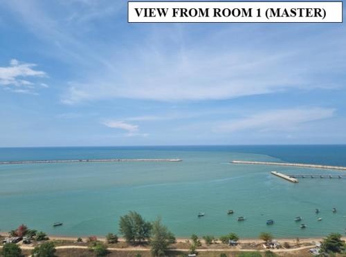 Gallery image of Seaside Haven Homestay Seaview Unit with Pool Opposite KTCC & Mayang Mall - Pangsapuri Ladang Tanjung in Kuala Terengganu