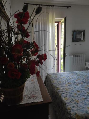 Katil atau katil-katil dalam bilik di Casa Vacanze Le Vigne