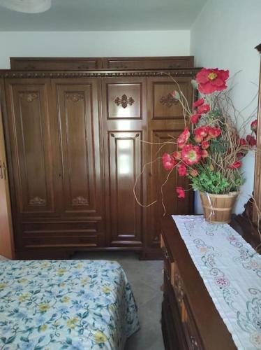 Katil atau katil-katil dalam bilik di Casa Vacanze Le Vigne