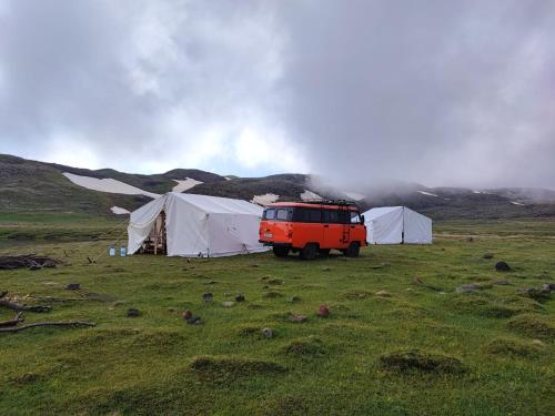 Paisaje cerca de este albergue