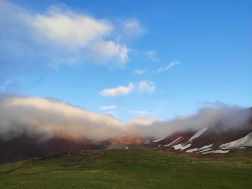 Paisaje cerca de este albergue