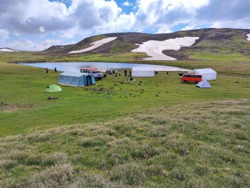 Paisaje cerca de este albergue