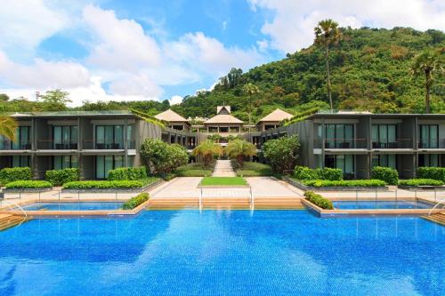 Bazén v ubytování Phuket Marriott Resort and Spa, Nai Yang Beach nebo v jeho okolí