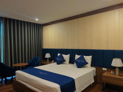 Ένα ή περισσότερα κρεβάτια σε δωμάτιο στο Thái Nguyên Legend Hill