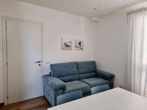 Ruang duduk di La casa di Enzo 30 mt dal mare