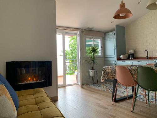 Posezení v ubytování Hotel Artetxe