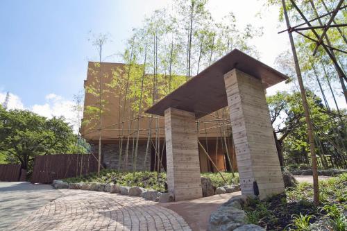 Gedung tempat ryokan berlokasi