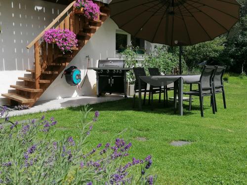 Zahrada ubytování Erlebnis Bienenapartment Adamk