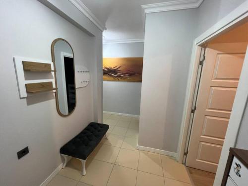 Koupelna v ubytování Laras Homes 2+1 Antalya