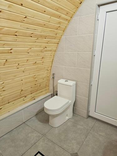 Koupelna v ubytování Guest House AMO