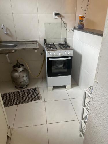 Η κουζίνα ή μικρή κουζίνα στο Casa no Centro 23