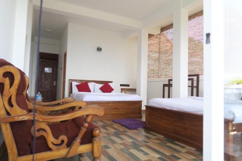 Postel nebo postele na pokoji v ubytování Nilowin Glenanore Guesthouse