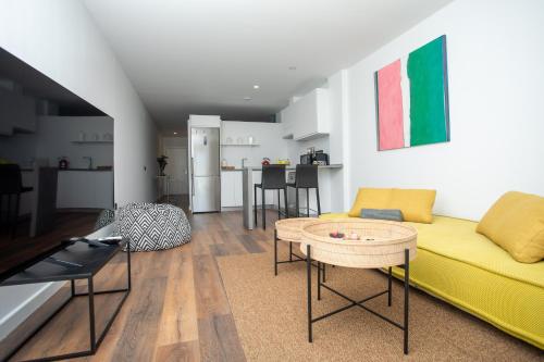 Kuchyň nebo kuchyňský kout v ubytování Canteras Beach Crush