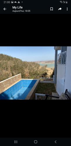 Πισίνα στο ή κοντά στο auberge au lac du barrage sala al jadida