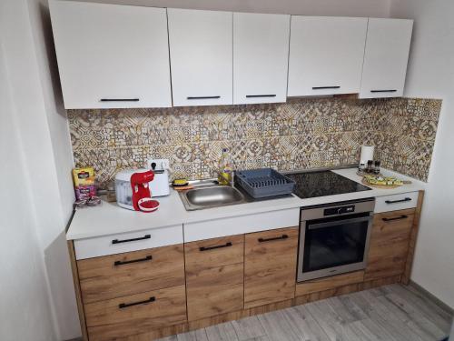 Dapur atau dapur kecil di Green Nest