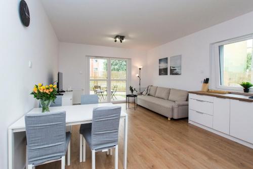 Apartament z ogródkiem Brzeźno