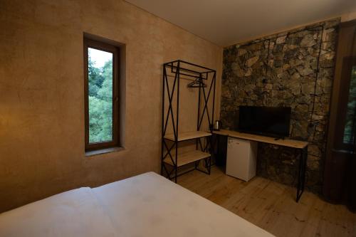 Cama o camas de una habitación en Valley Park Dilijan