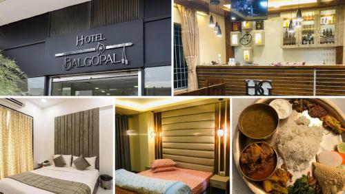 Postel nebo postele na pokoji v ubytování Hotel Balgopal