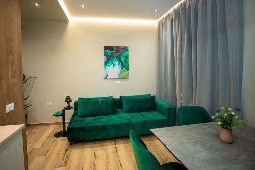 Un lugar para sentarse en Vlore Luxury Apartaments "FAEL"