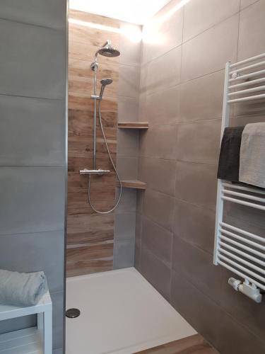 Koupelna v ubytování Ferienhaus Jerichow
