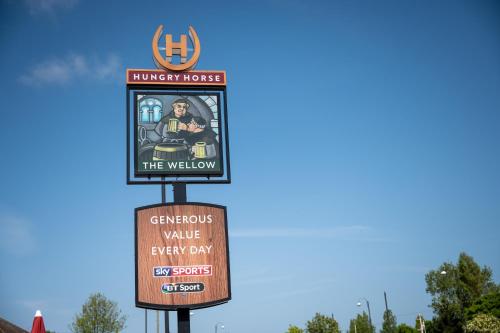 a sign for the houston house fire station at Wellow Hotel in Cleethorpes