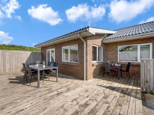 Balkón nebo terasa v ubytování Holiday Home Heming - 100m from the sea by Interhome
